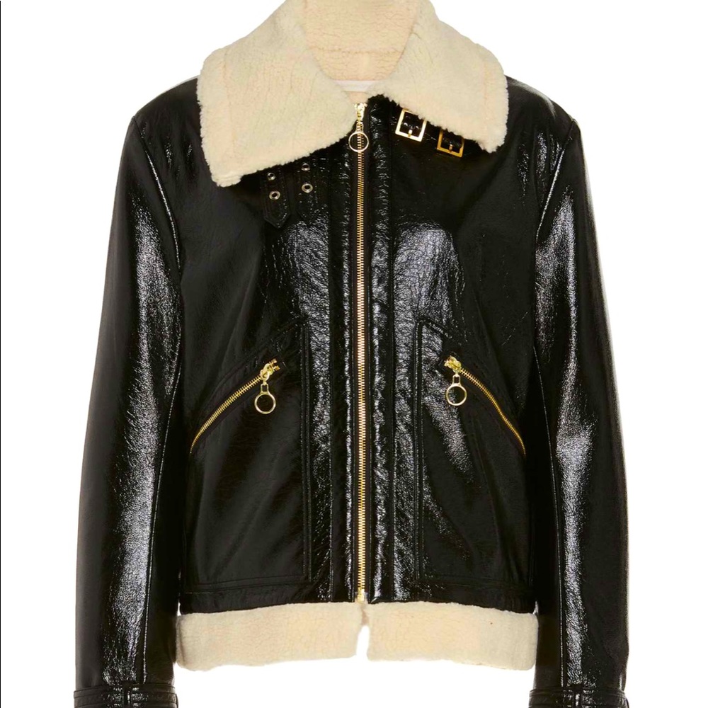 Jonathan Simkhai Faux-Shearling Jacket